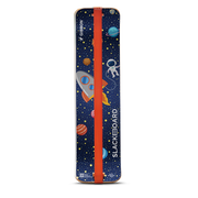 Astro SlackBoard featuring astronauts, rockets, and planets on a blue background.