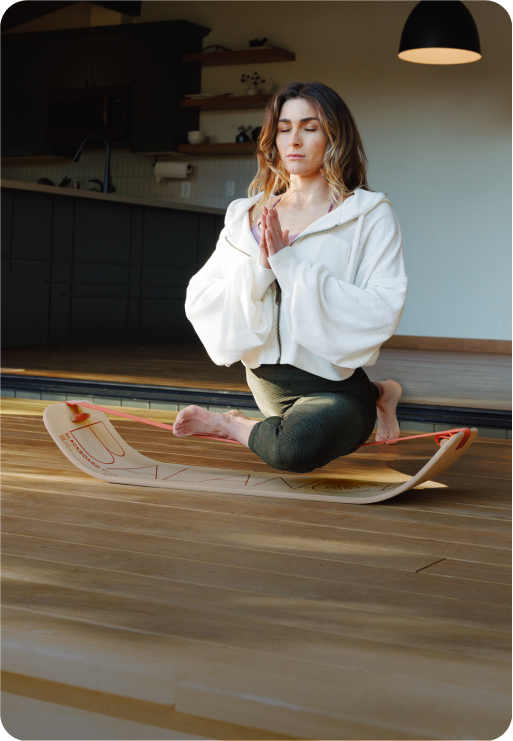A few minutes a day for balance and core