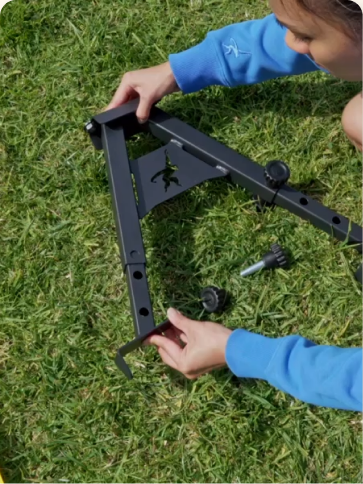 A-frames that adjust