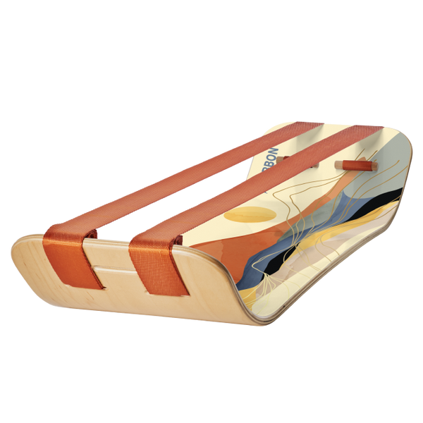 GIBBON SlackBoard Plus - Sunrise, left-angle view